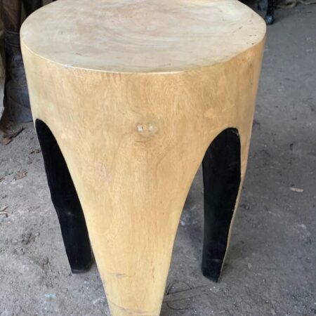 Hand Carved Decorative African Bedside Stools