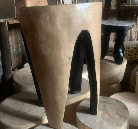 handcrafted afarican stool 4