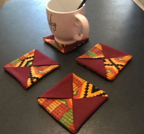 kente coasters 1