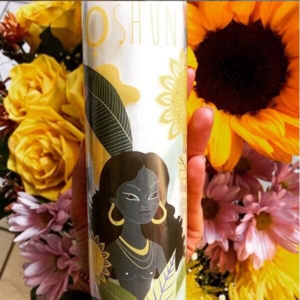 Oshun Candle and Card Gift Set