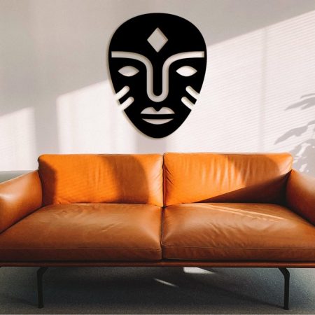 African Mask, Office Decor